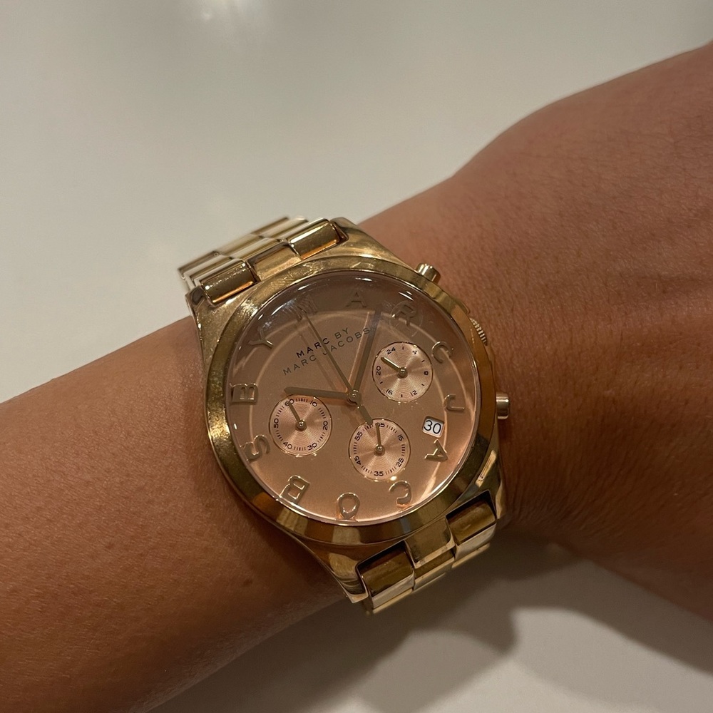 Marc Jacobs Rose Gold Watch